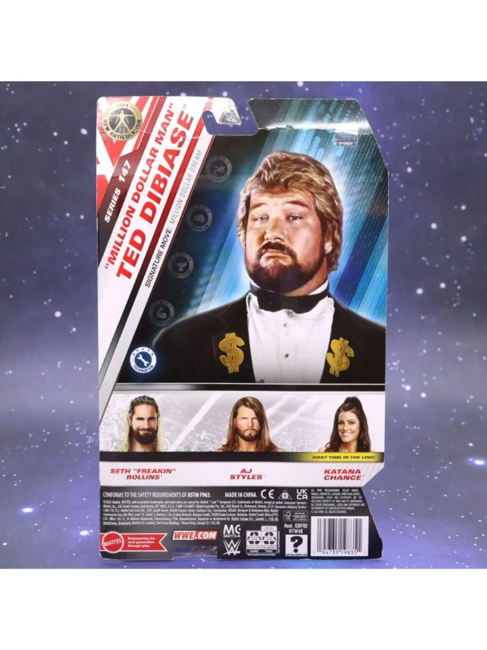 Mattel card has