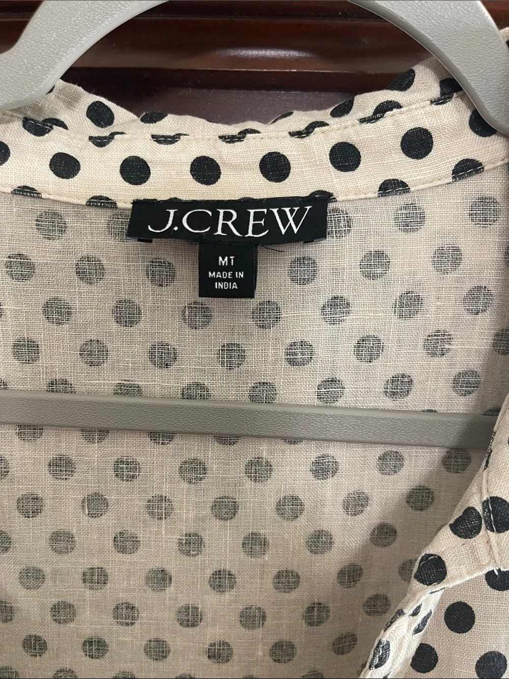 J. Crew linen shirt