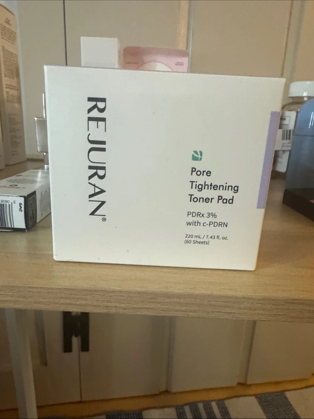 Rejuran Pore Tightening Toner Pads — White