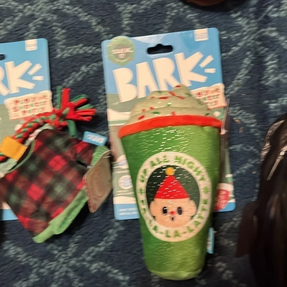 Bark two toys