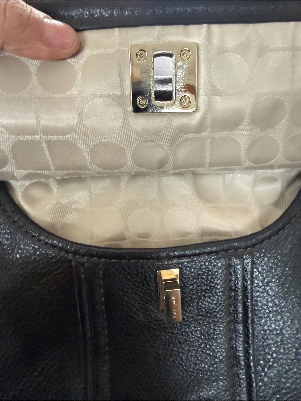 kate spade elegant black