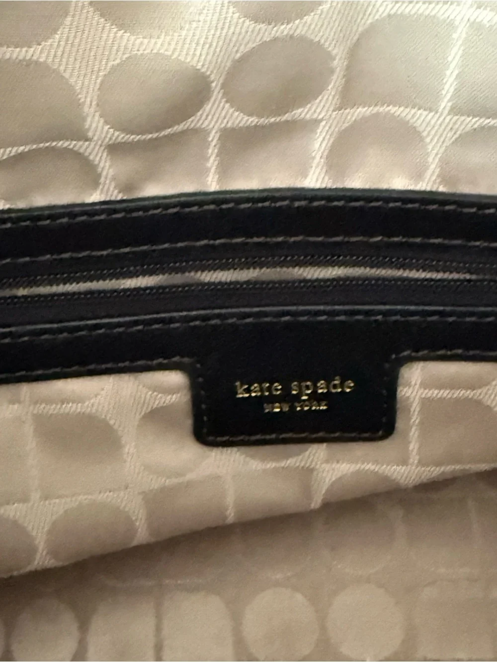 kate spade elegant black