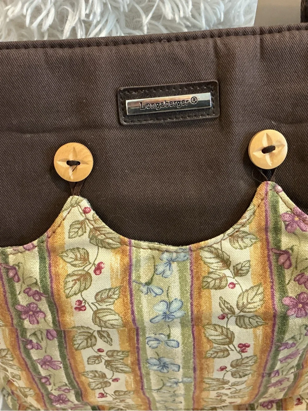 Longaberger homestead tote