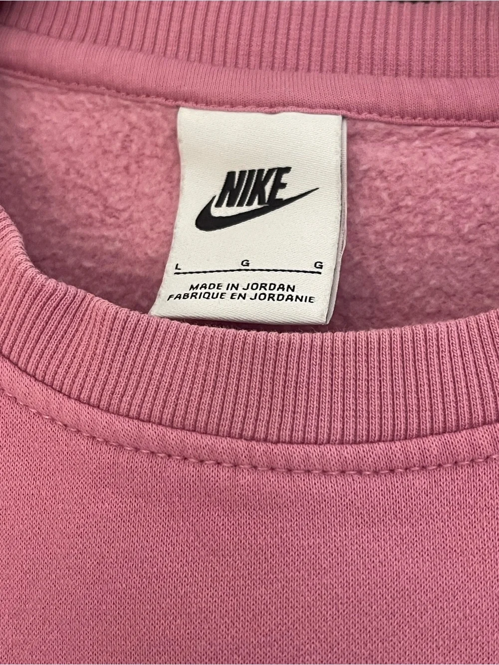 Nike cropped crew
