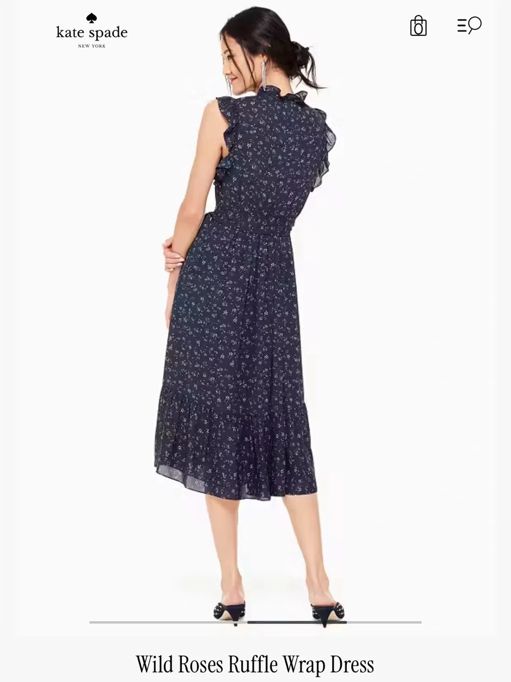 kate spade navy dress