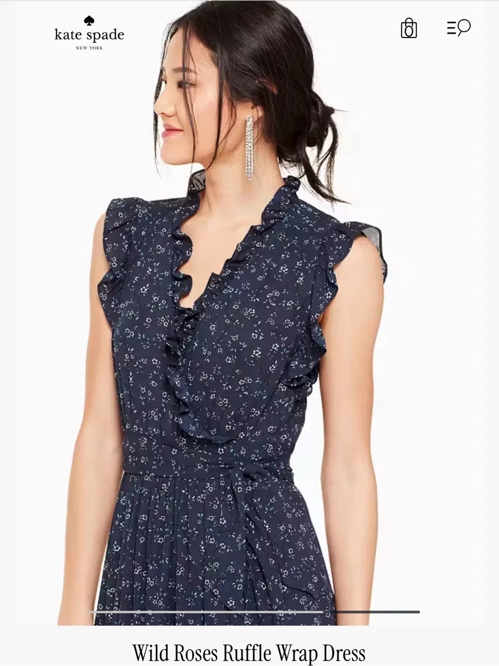 kate spade navy dress