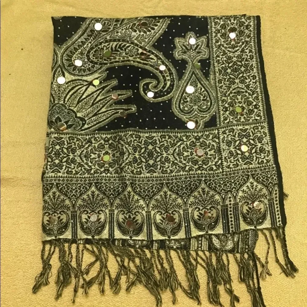 Scarf w/mirror