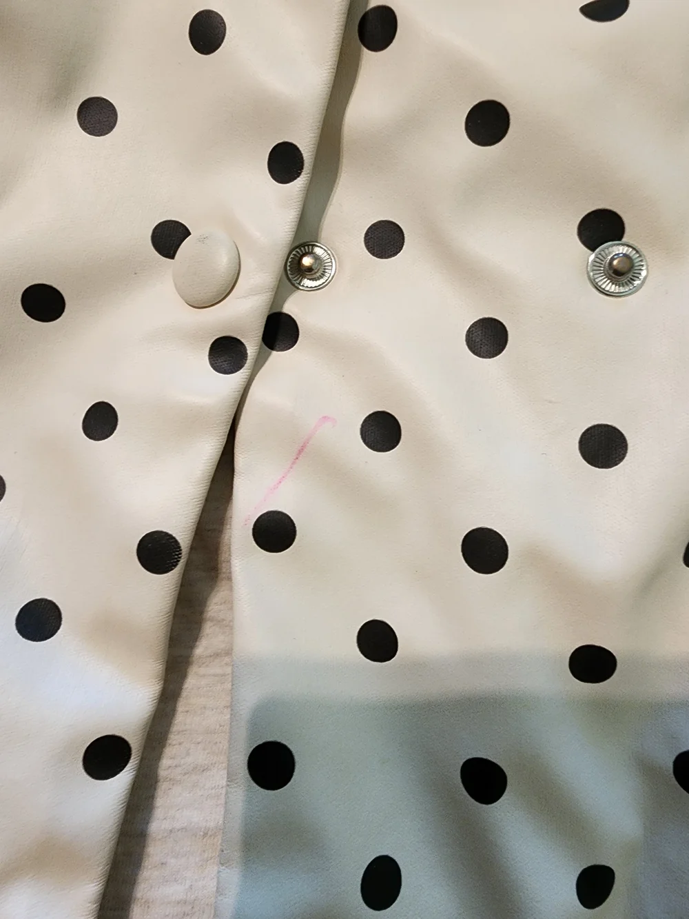 Zara cream raincoat