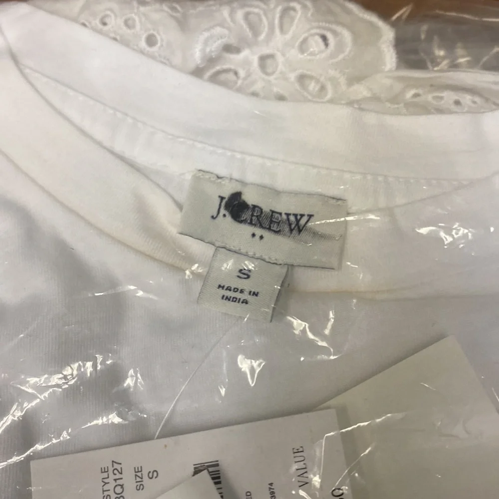 J. Crew 100% cotton