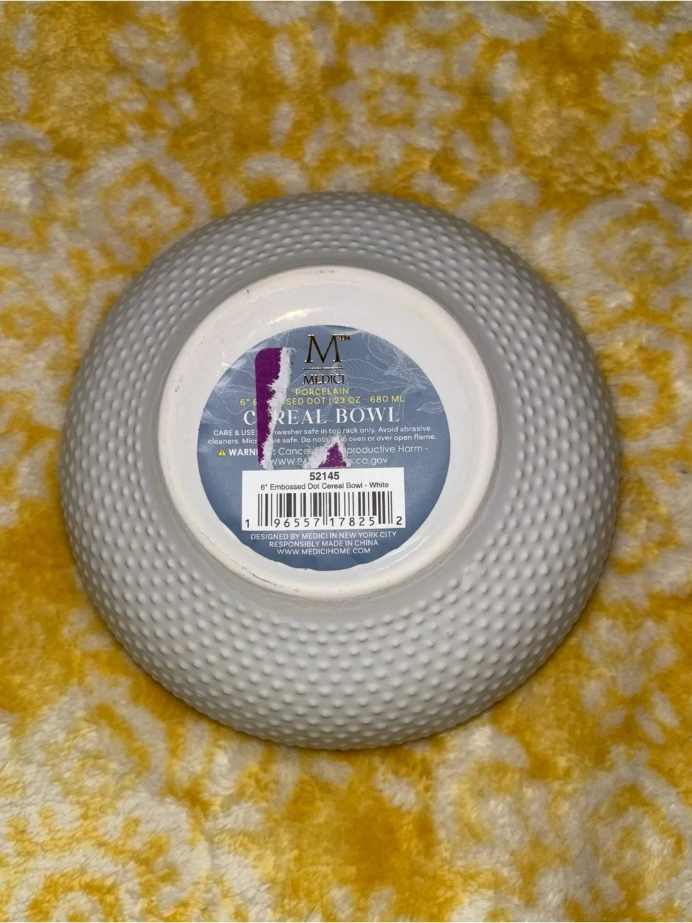 Medici white porcelain