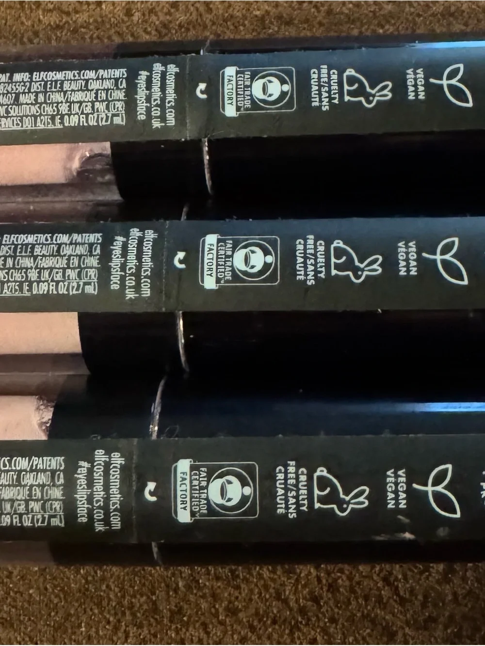 Five New, Factory Sealed, Lip Products