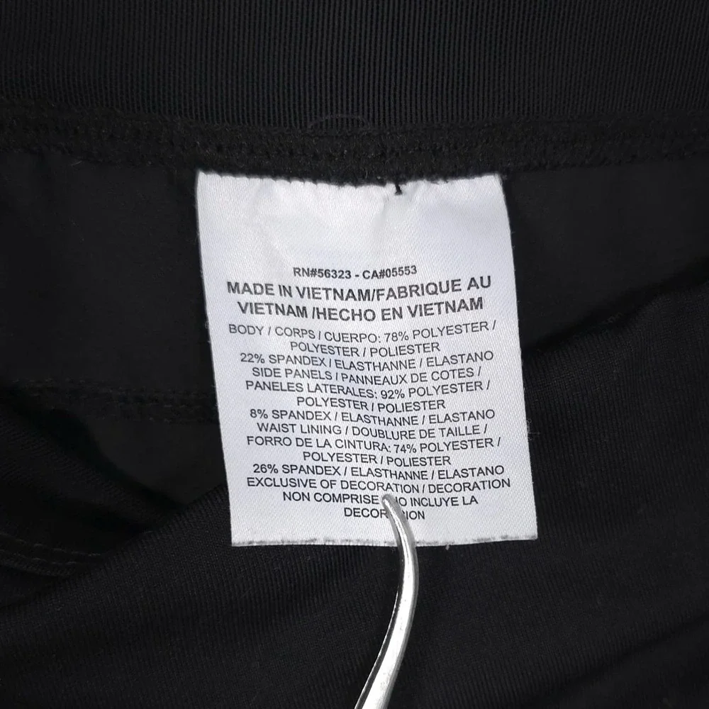 Nike Flex Essential Women's MEDIUM Running Pants Black Jogger Tapered AQ9715-010