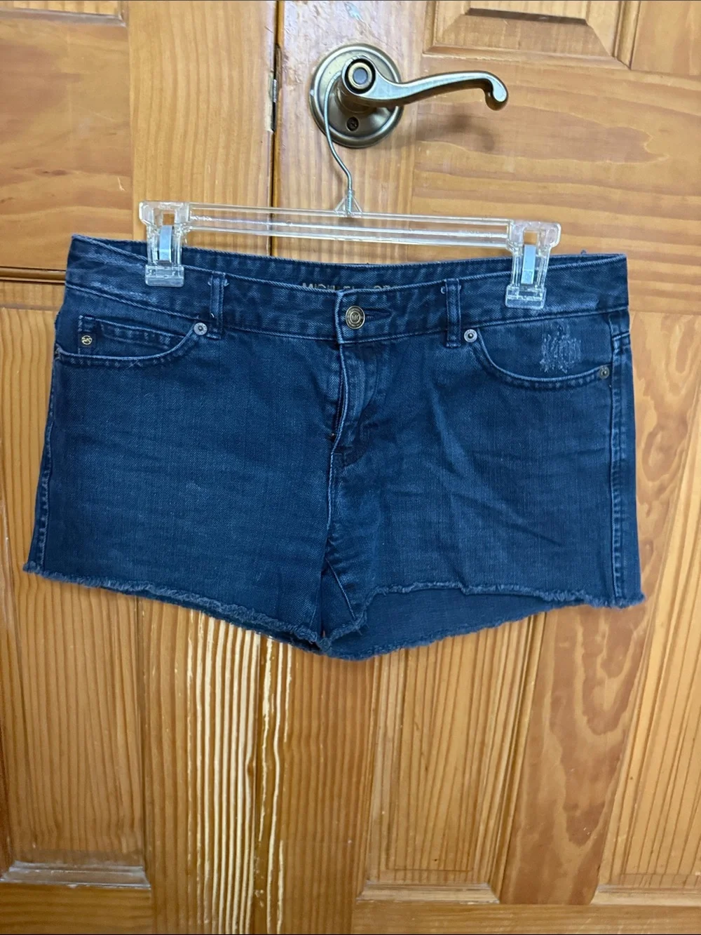 Michael Kors Dark Blue Denim Jean Shorts