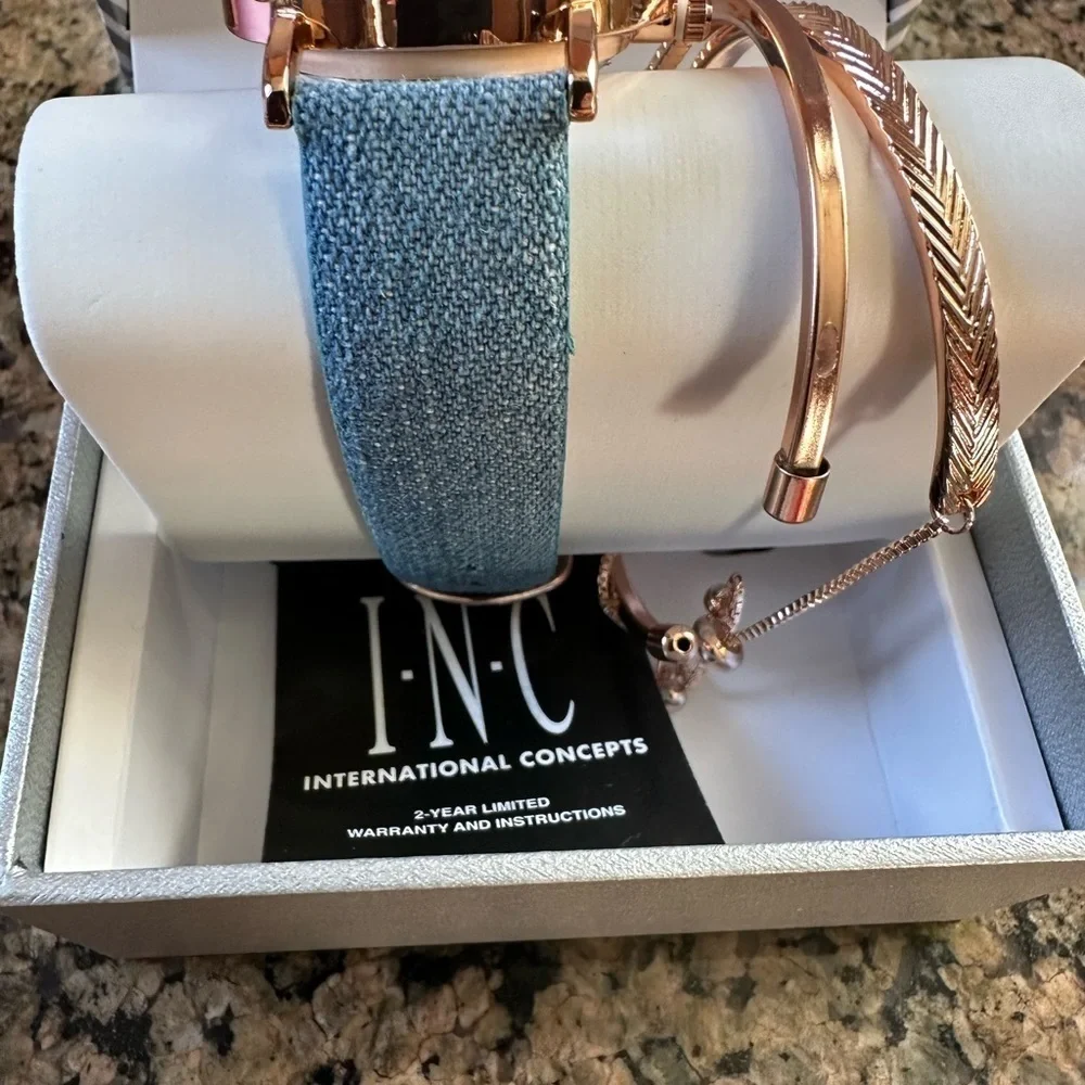 INC International Concepts warm gold