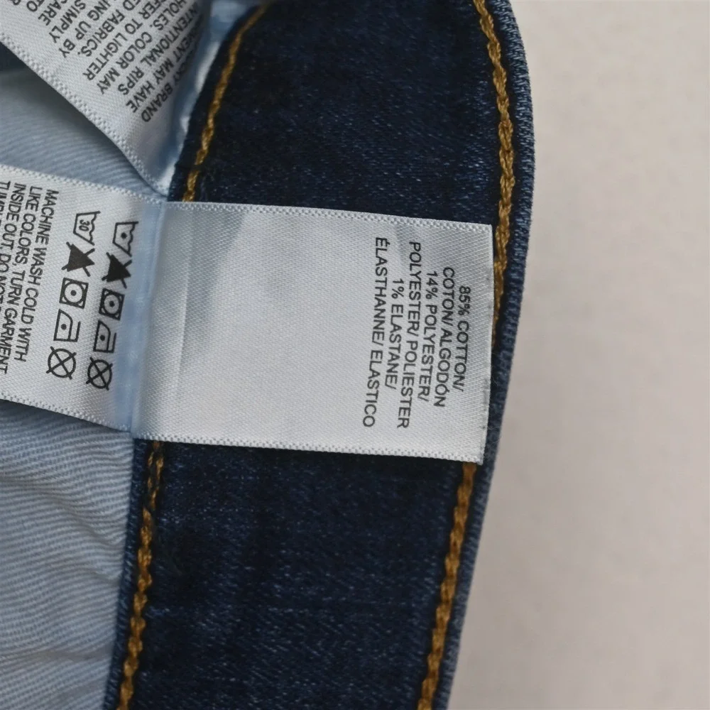 Lucky Brand‎ 38x34 Dark Stretch Denim 410 Athletic Straight Mens Jeans