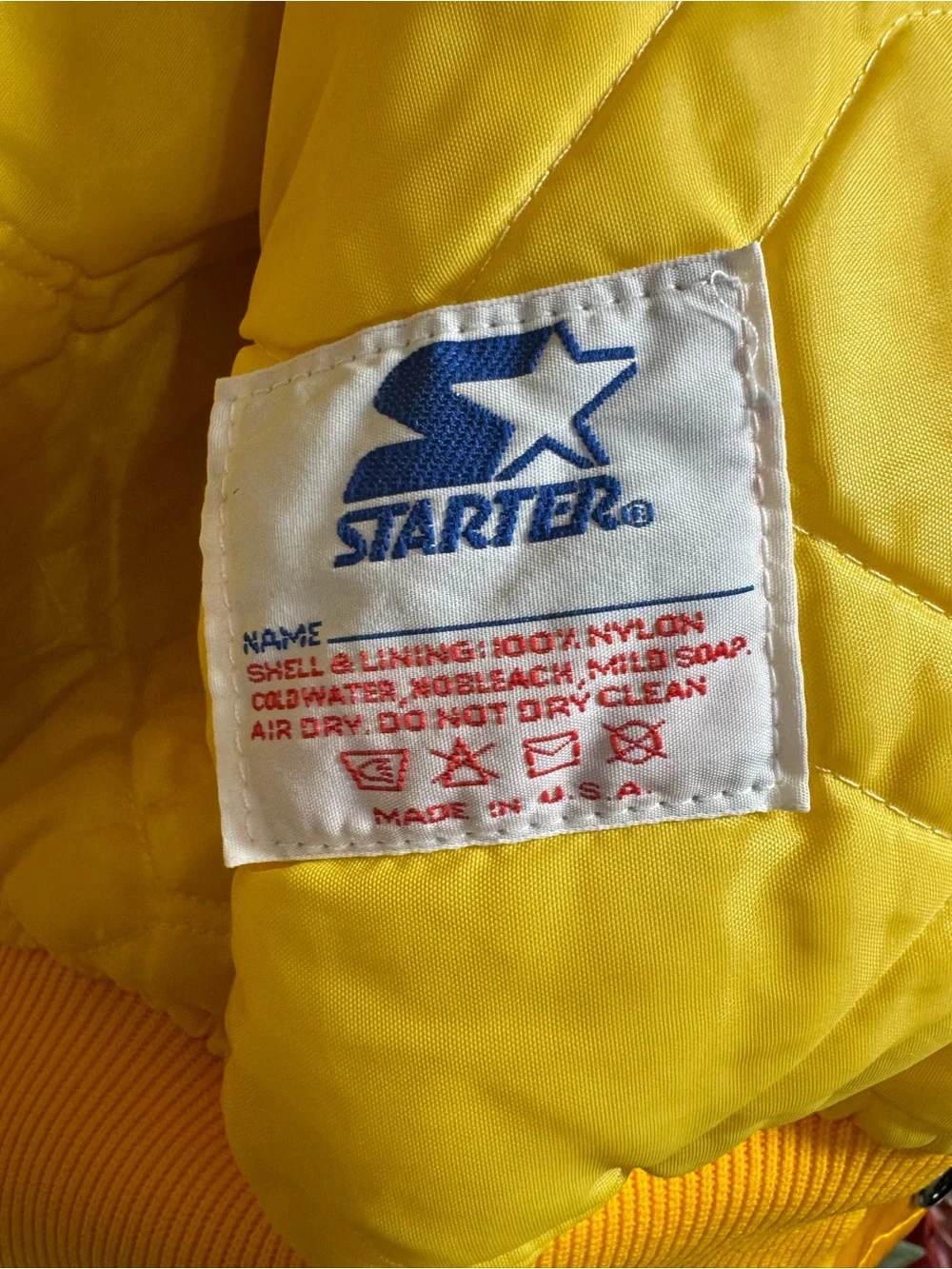 STARTER vintage 80s