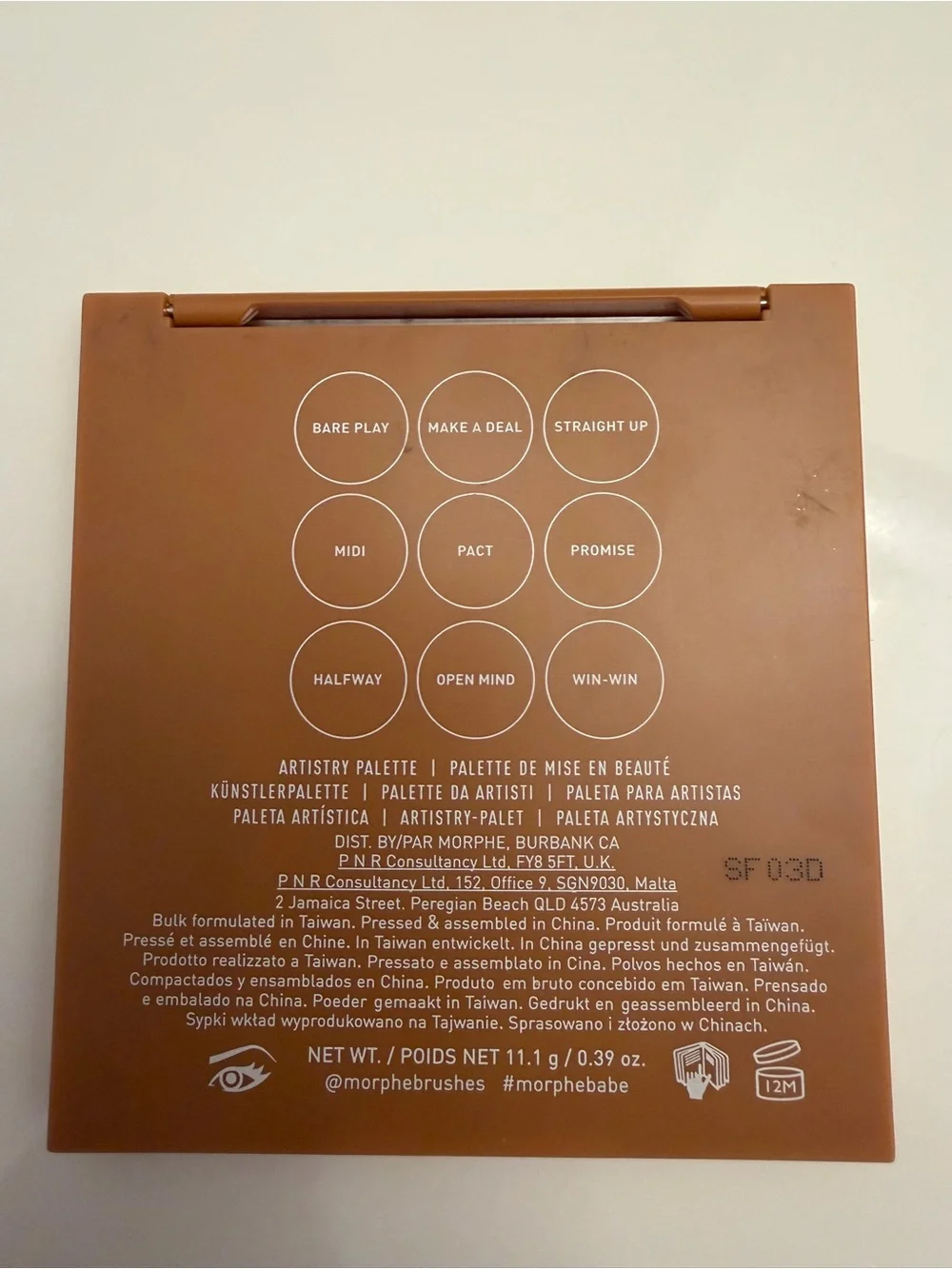 Morphe nine warm