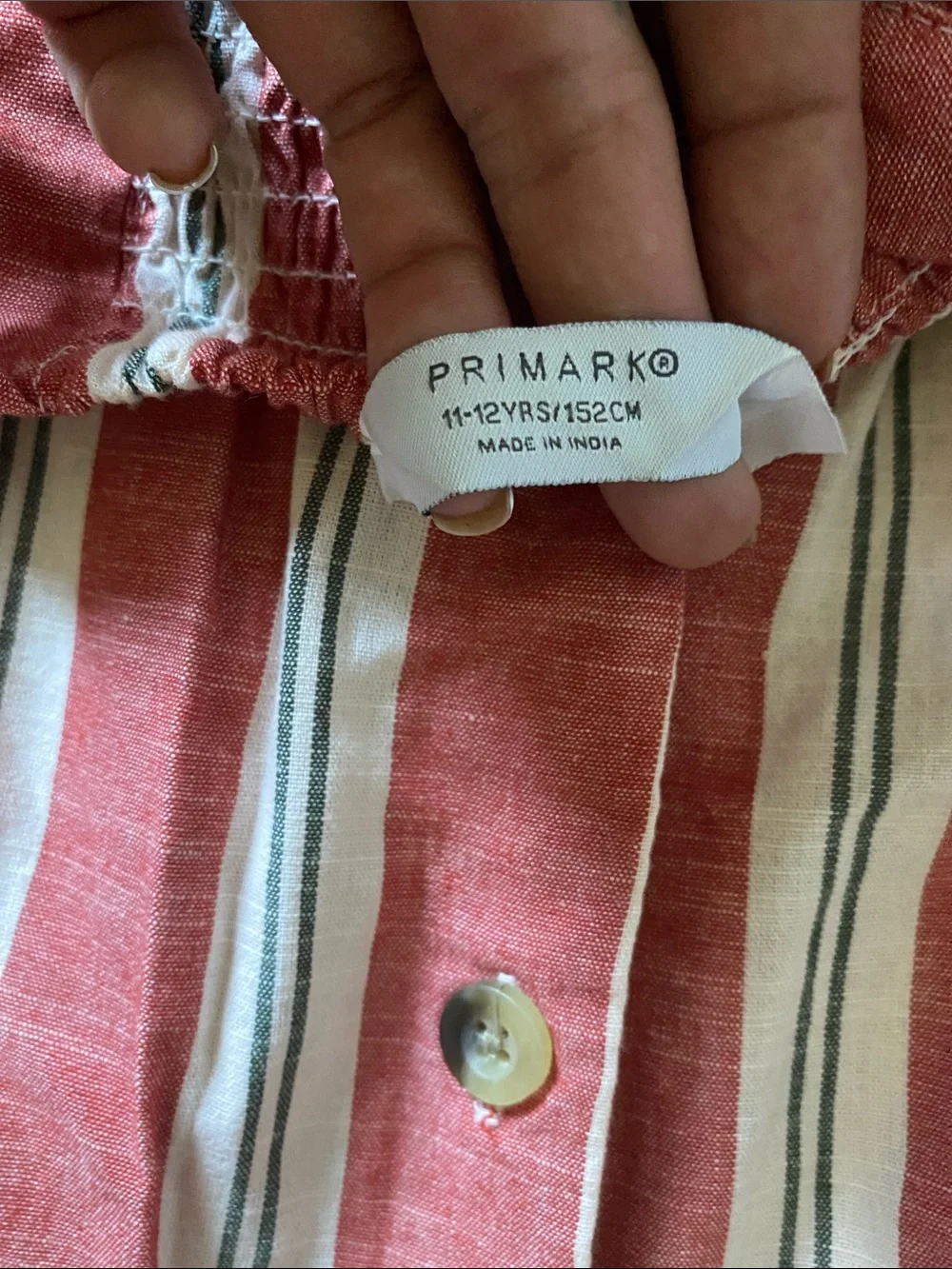 Primark lightweight striped