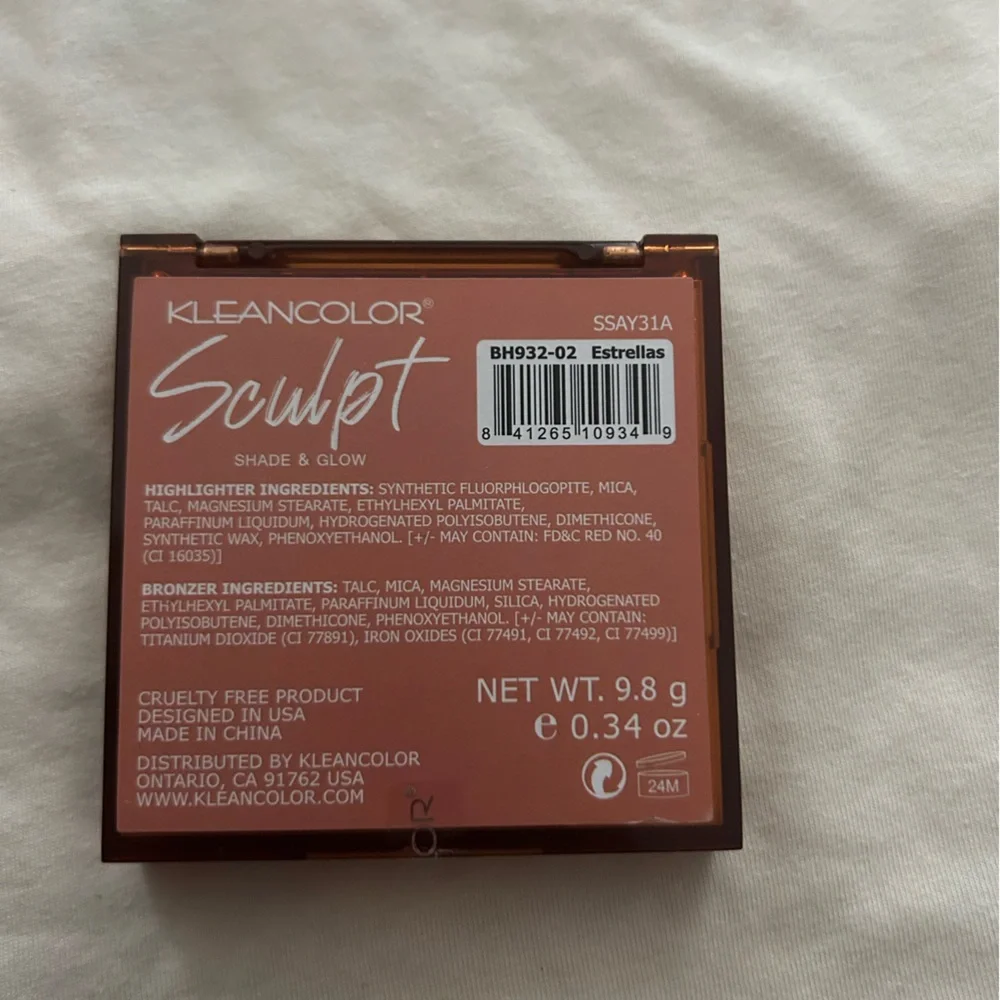 Kleancolor sculpt shade