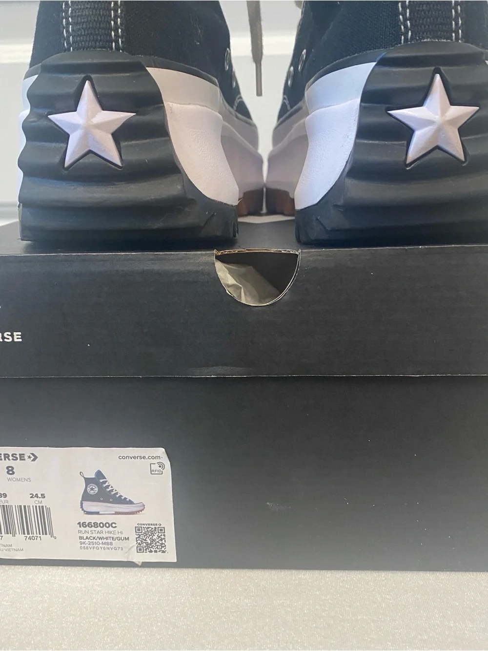 Converse chunky platform