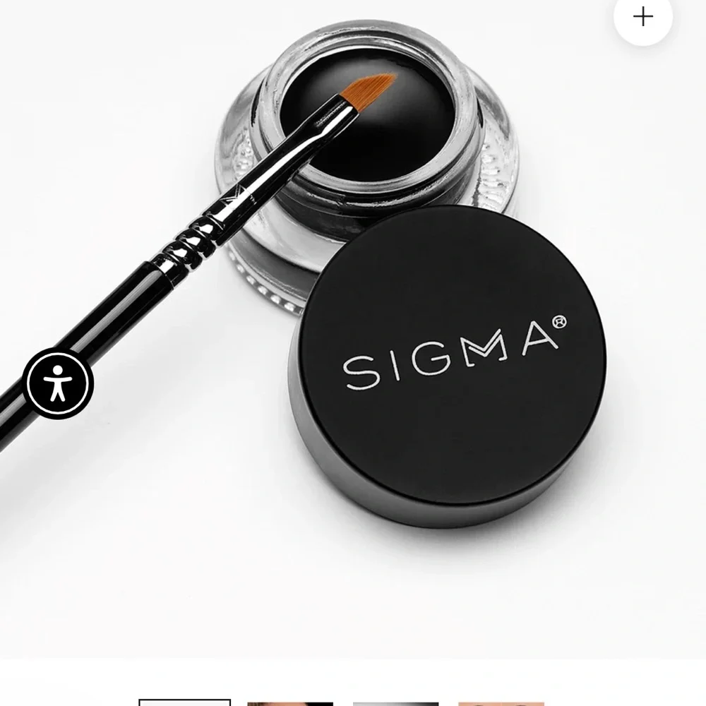 Sigma Gel Eyeliner-Wicked Black  NIB