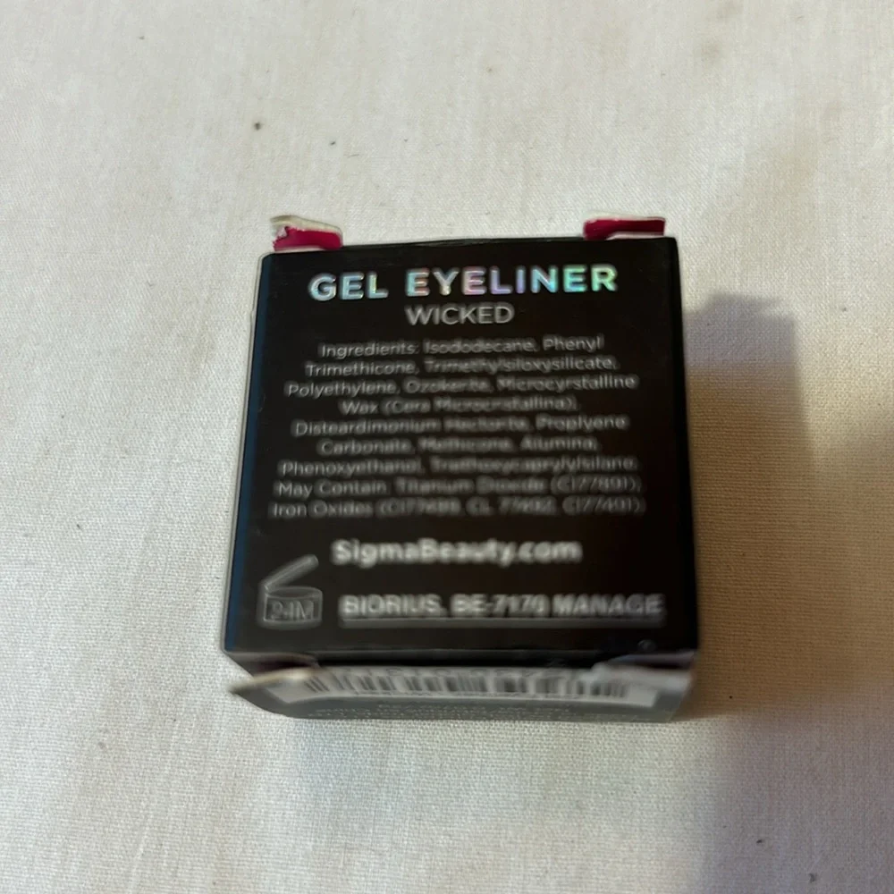 Sigma Gel Eyeliner-Wicked Black  NIB