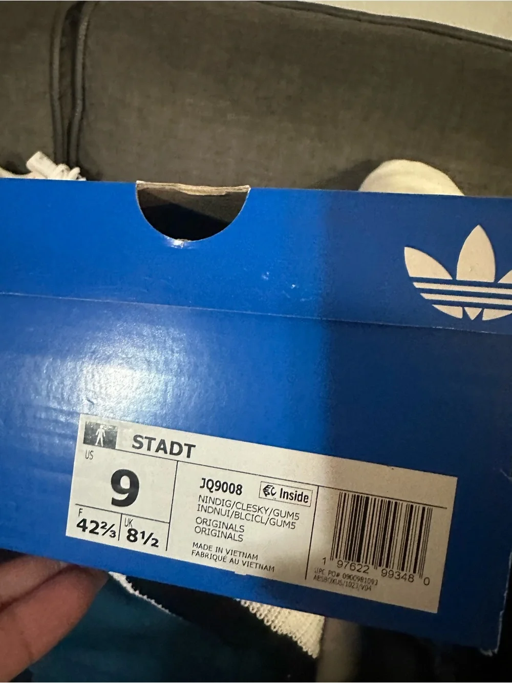 adidas label shoe