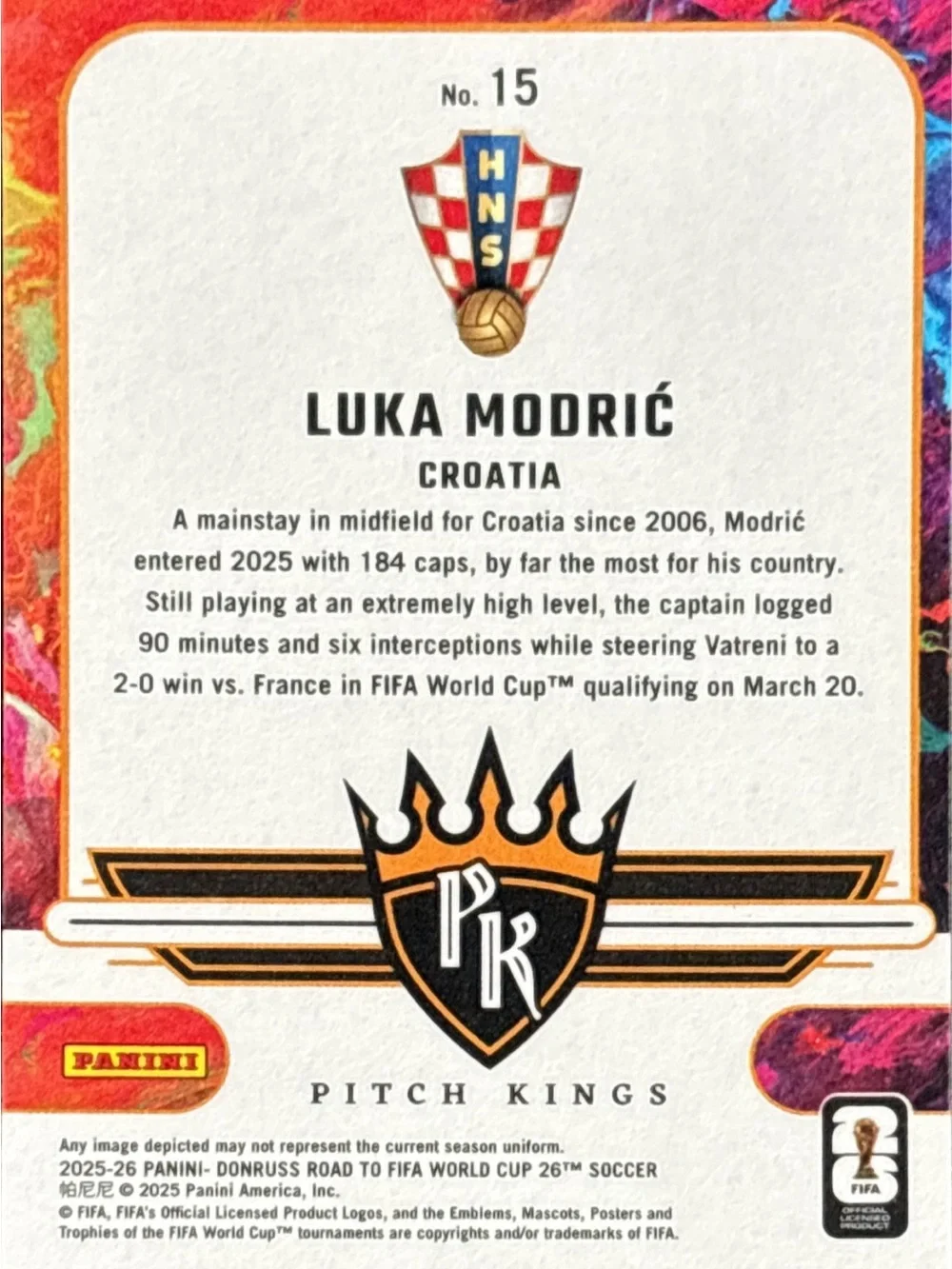 Panini vibrant donruss