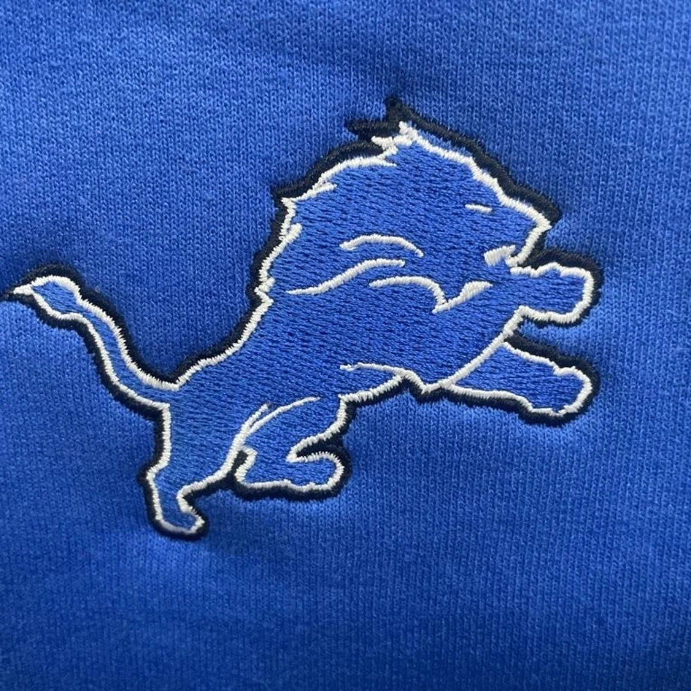 N/A blue hooded