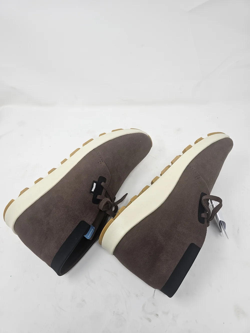 native Men's AP Hydro Chukka Boot, howler Brown/Jiffy Black/Bone White 9 M US