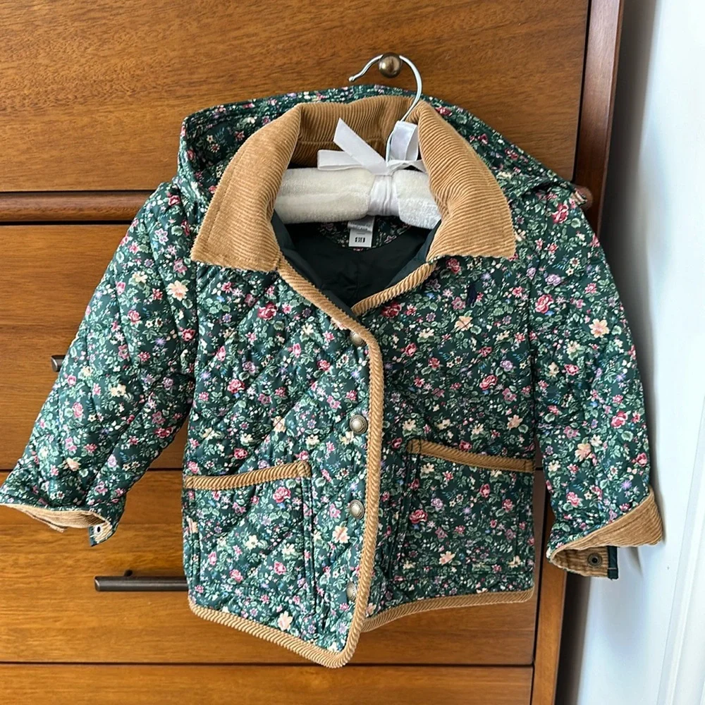 Ralph Lauren quilted hooded
