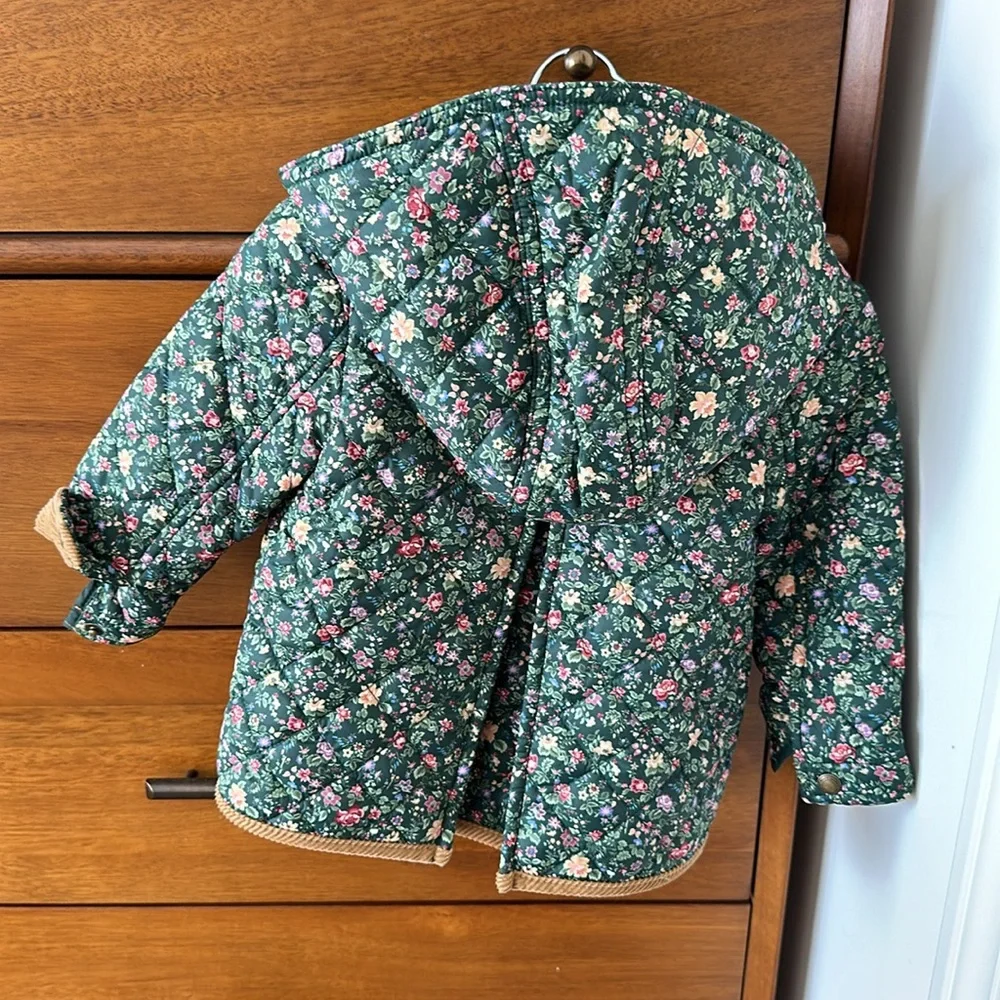 Ralph Lauren quilted hooded