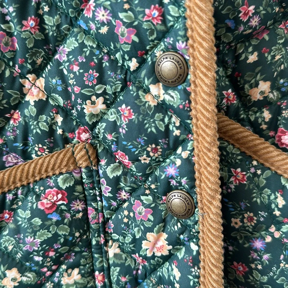 Ralph Lauren quilted hooded