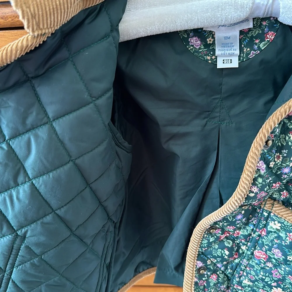 Ralph Lauren quilted hooded