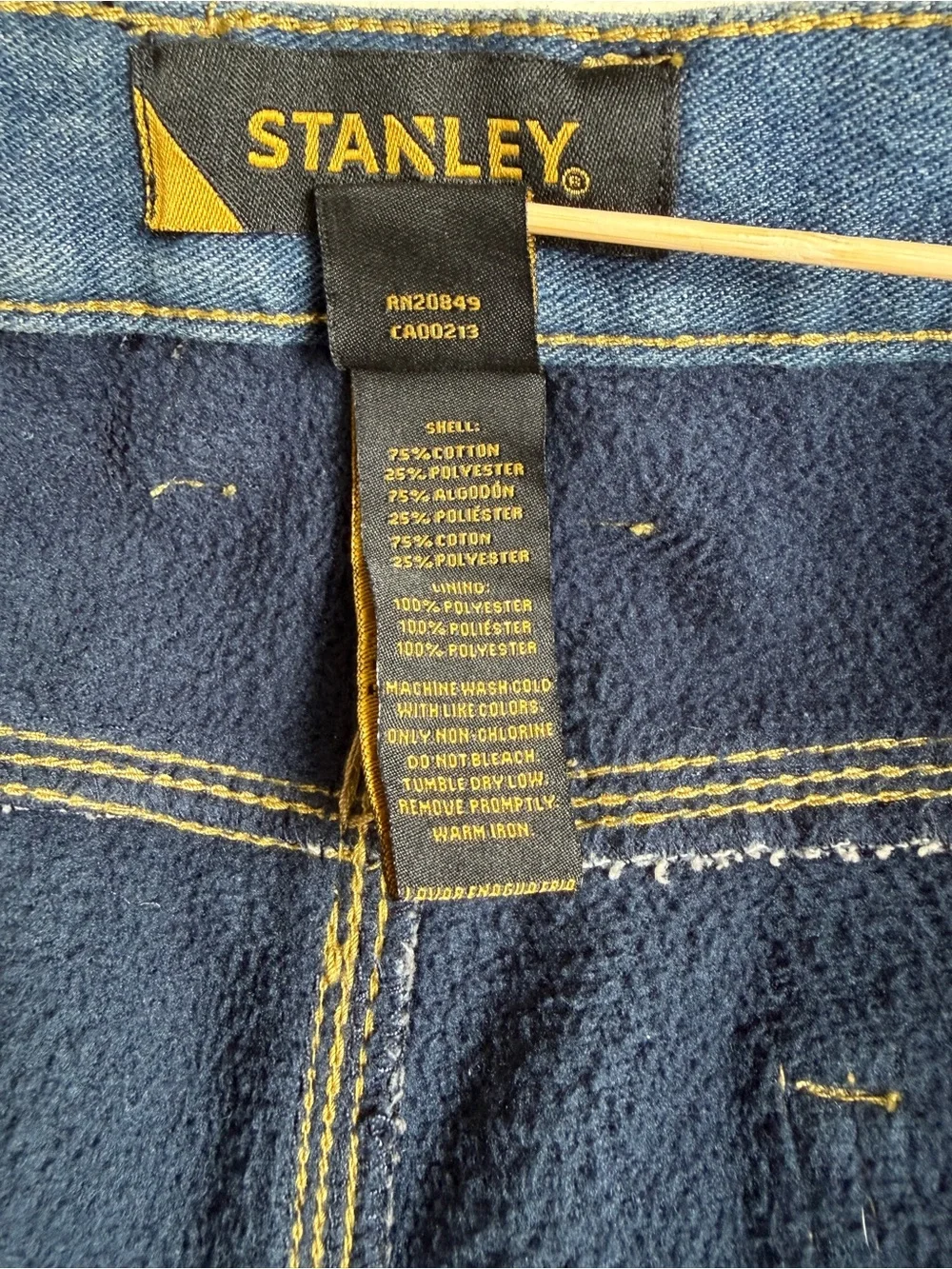 Stanley brand workwear