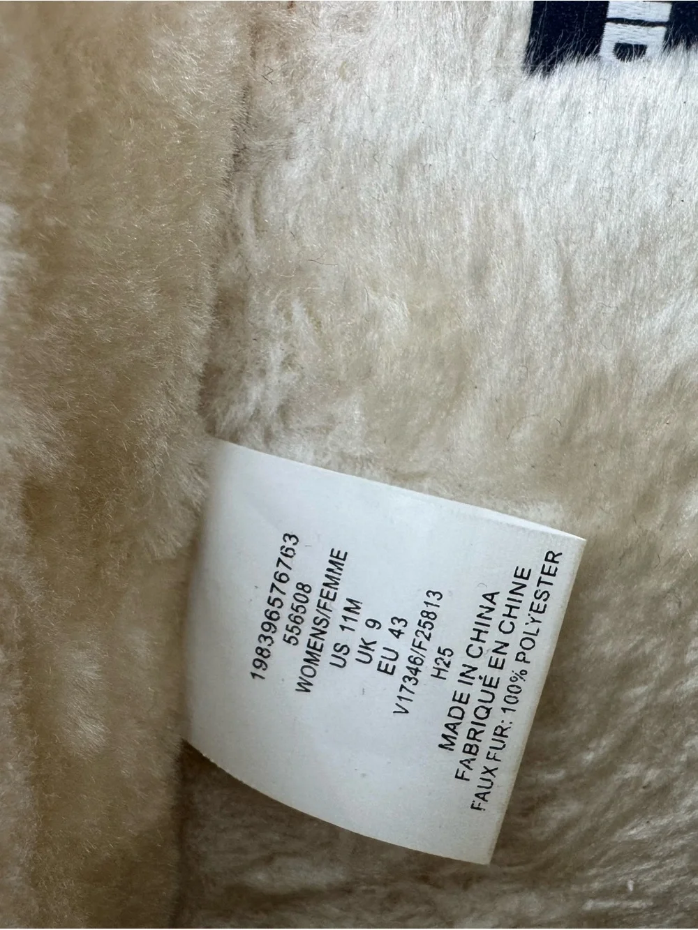Lands End suede slip