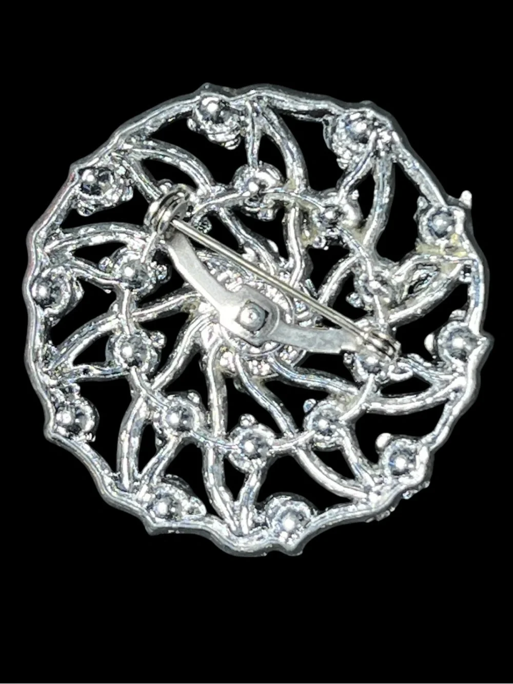Vintage silver bright