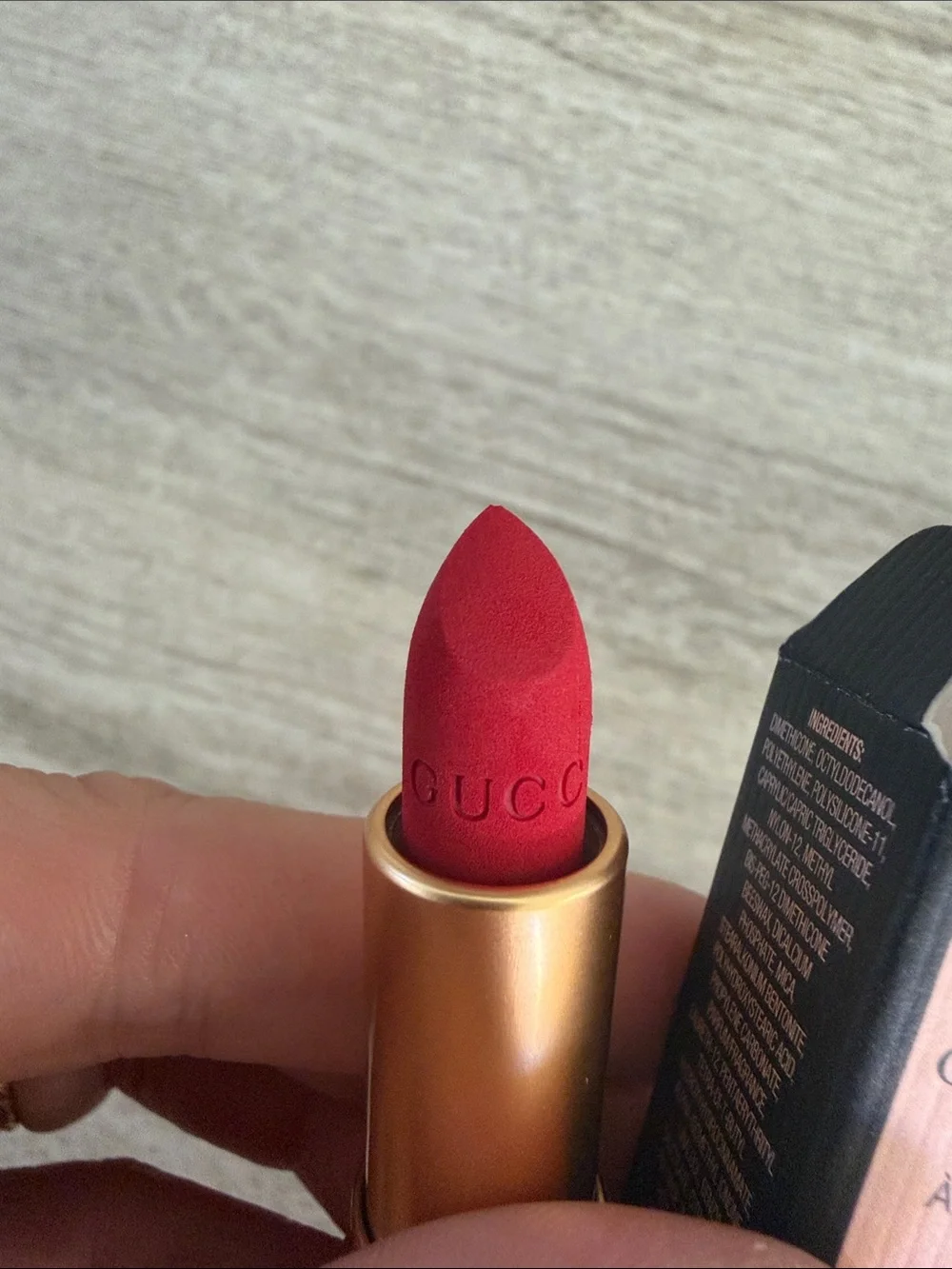 Gucci matte lipstick