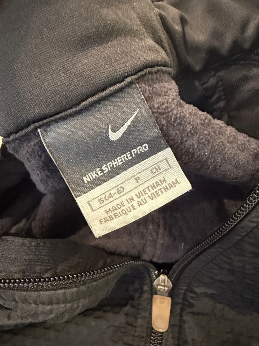 Nike breathable quilted