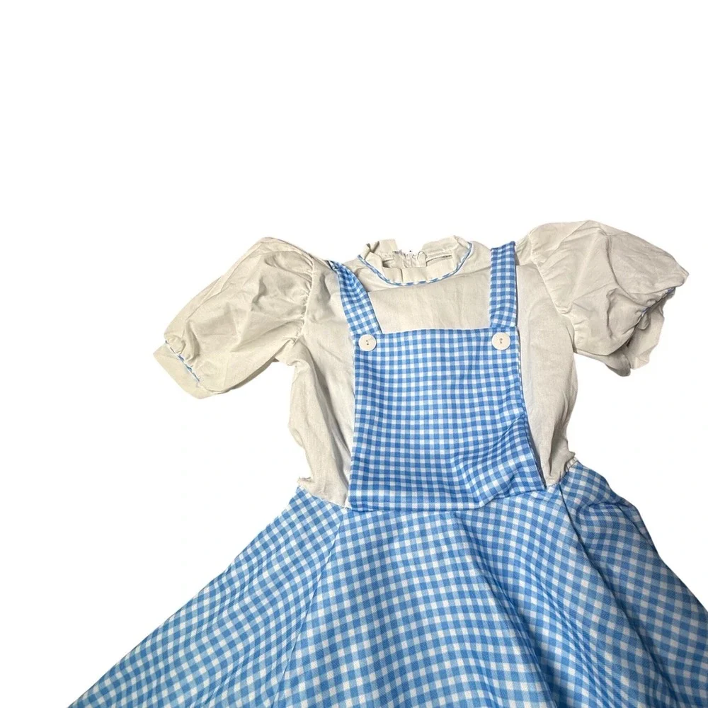 Rubies Wizard of Oz Dorothy Costume Girls Large 12-14 Gingham Dress 1996 10655