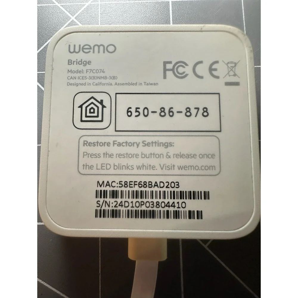 WeMo this mixed