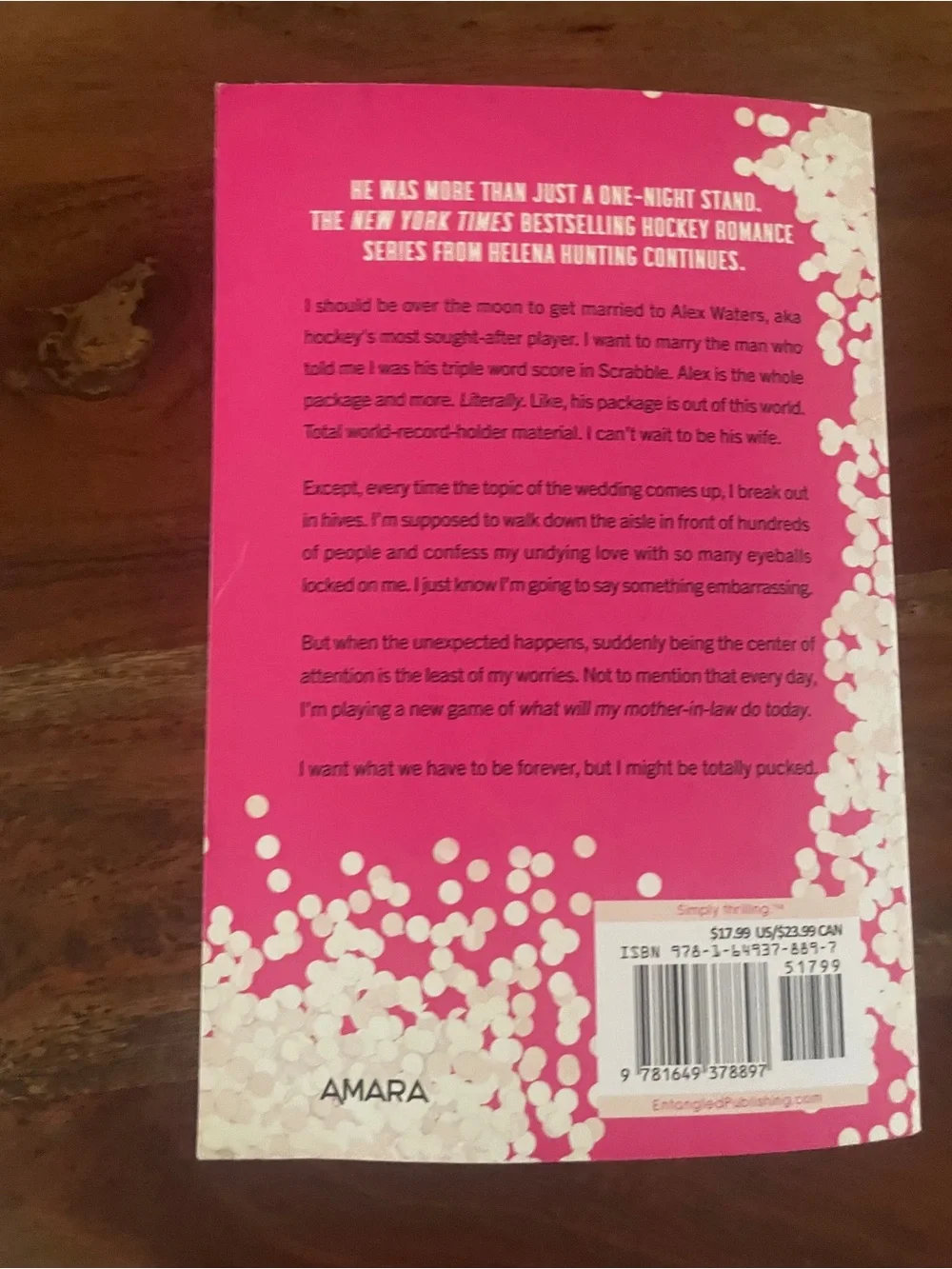 First Edition Helena Hunting Forever Pucked Sprayed Edges Paperback 2025