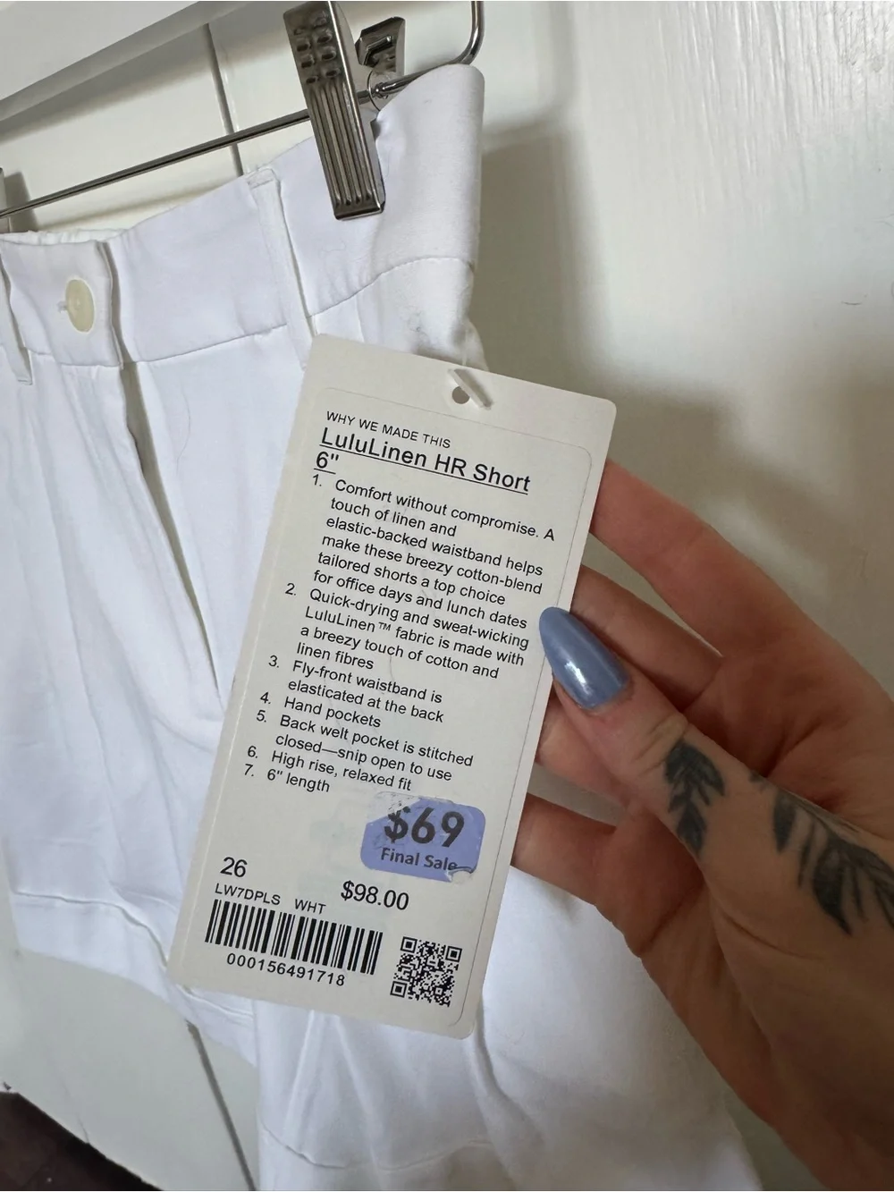 lululemon athletica lululinen tailored