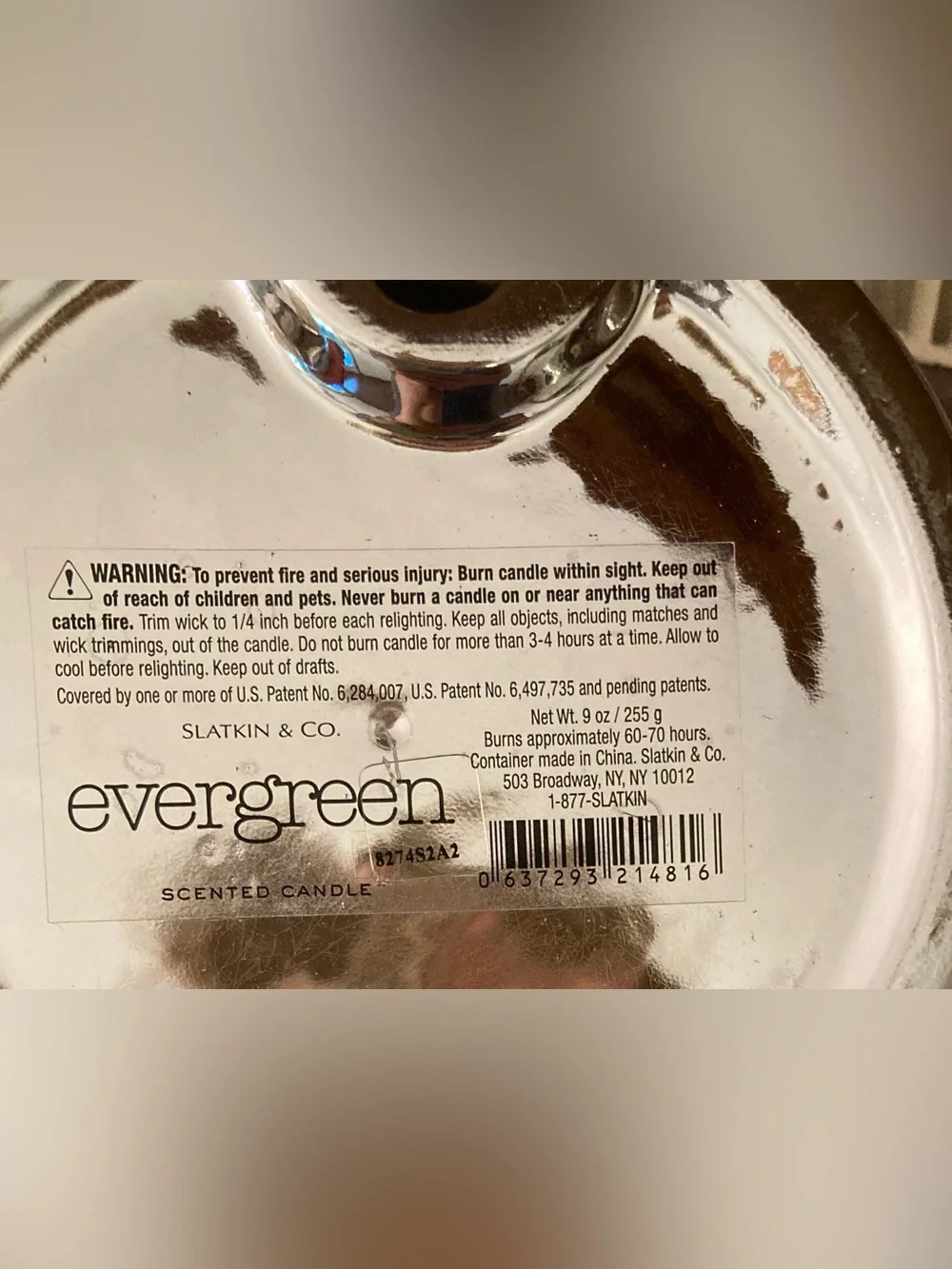 Bath & Body Works snowman scent