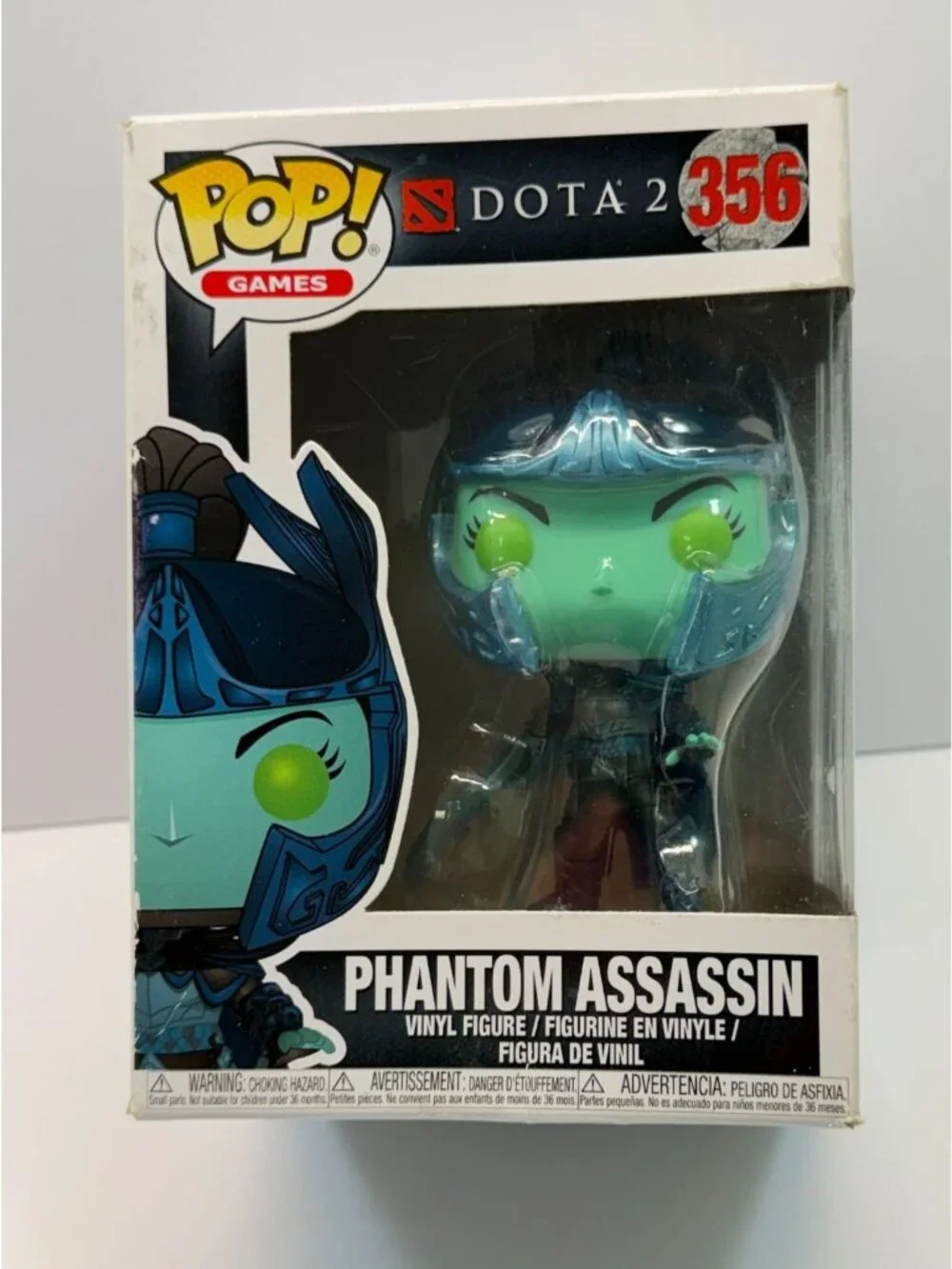 Funko Pop! Dota 2 Phantom Assassin with Sword in Box 356 Vinyl Figure 2018