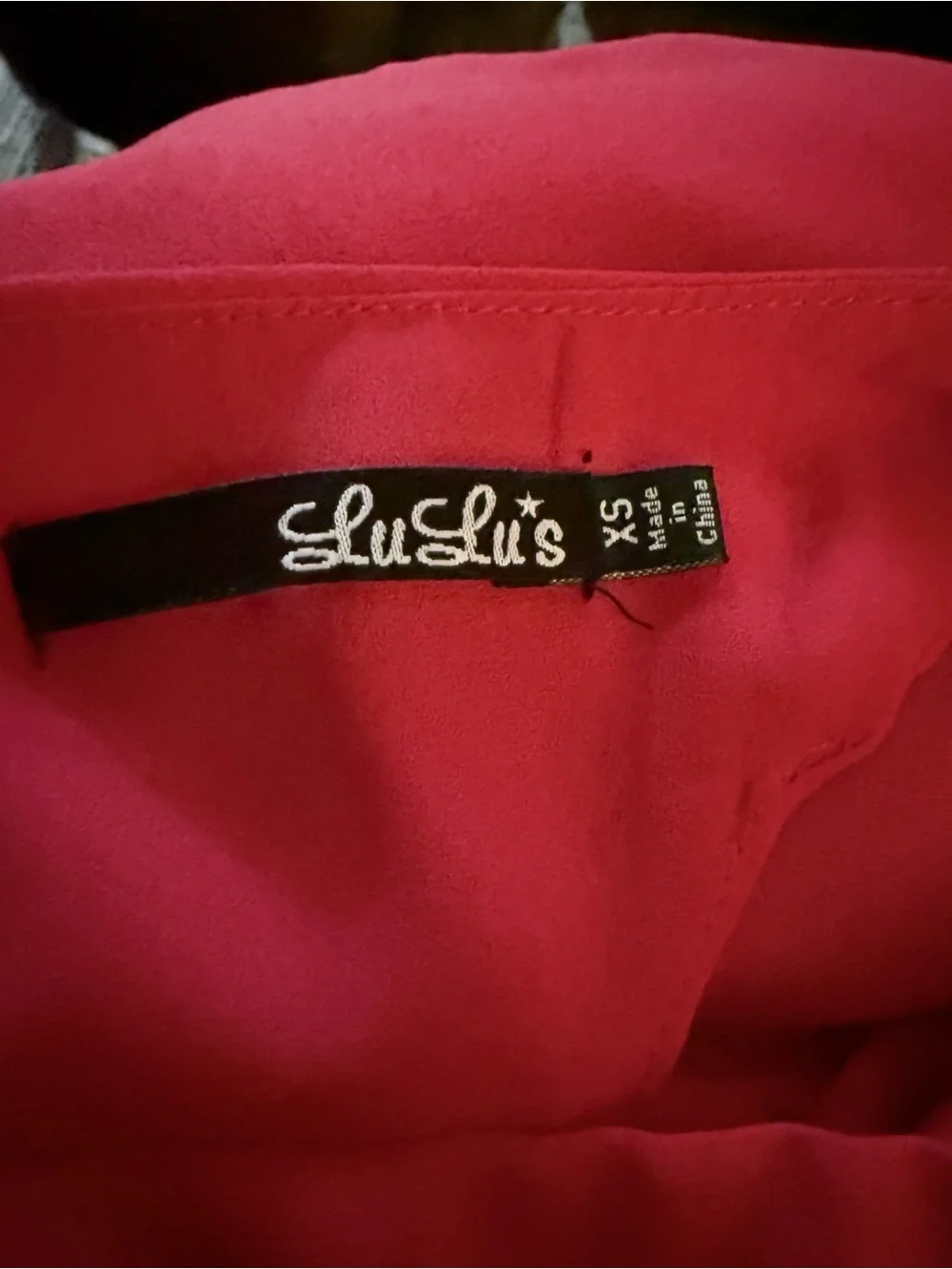 Lulus vibrant red