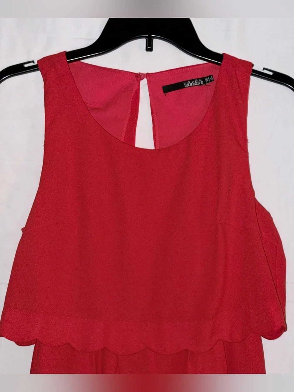 Lulus vibrant red
