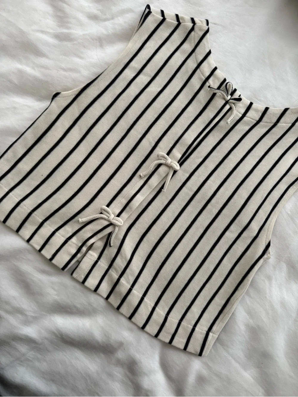 Zara sleeveless cropped