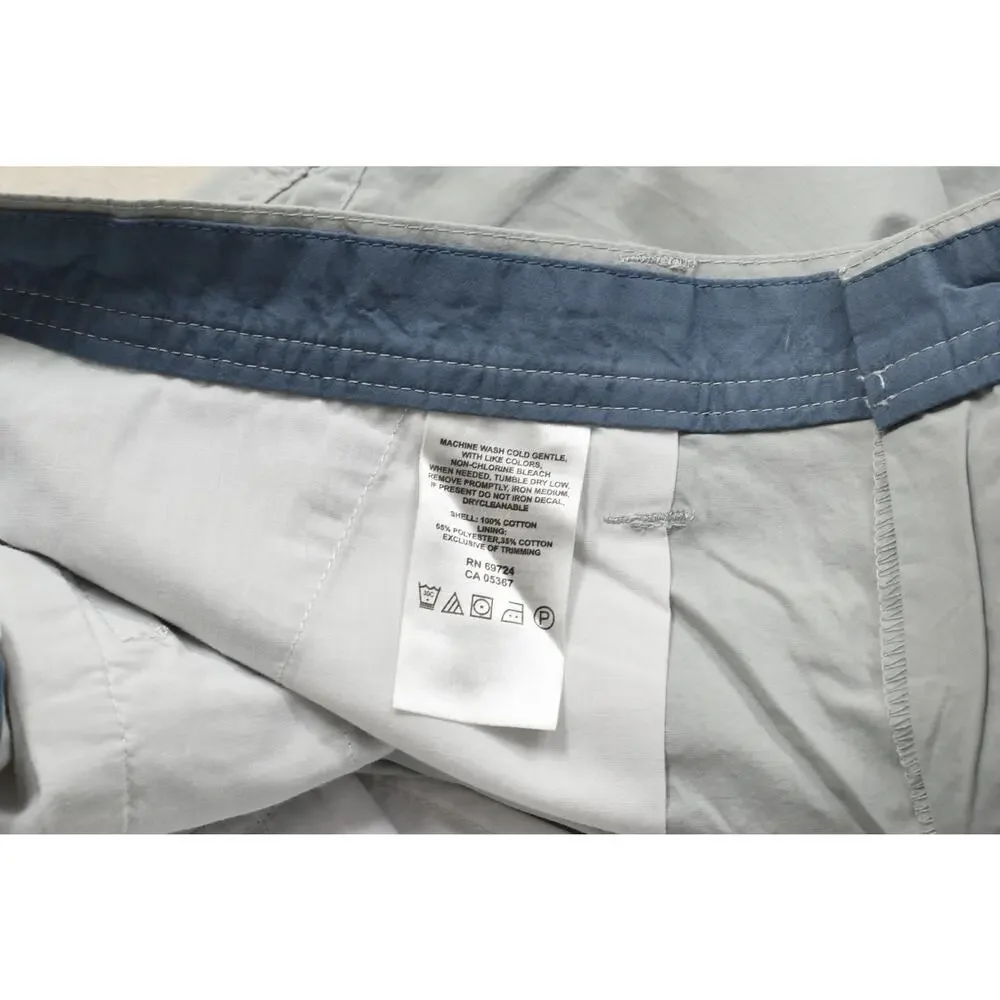Columbia Men's Size 38w Grey Cotton Casual Outdoor Walking Shorts 8