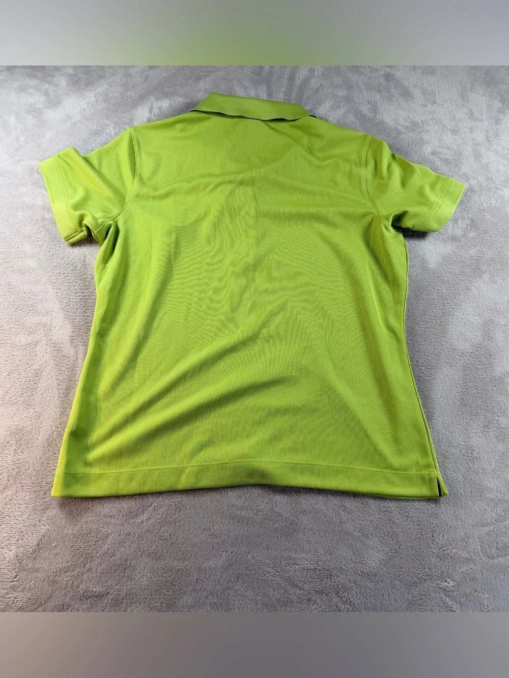 Nike Golf Womens Dri Fit Polo Shirt L Lime Green Americas Farmers Patch